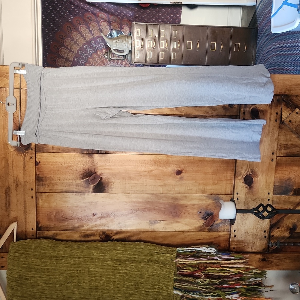 Wide leg Lounge fold over